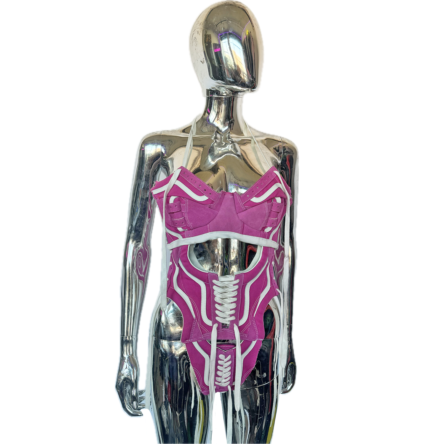 FMG X PINK OLD SKOOL BODYSUIT