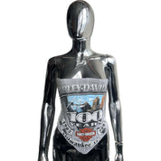 HARLEY DAVIDSON CORSET TOP