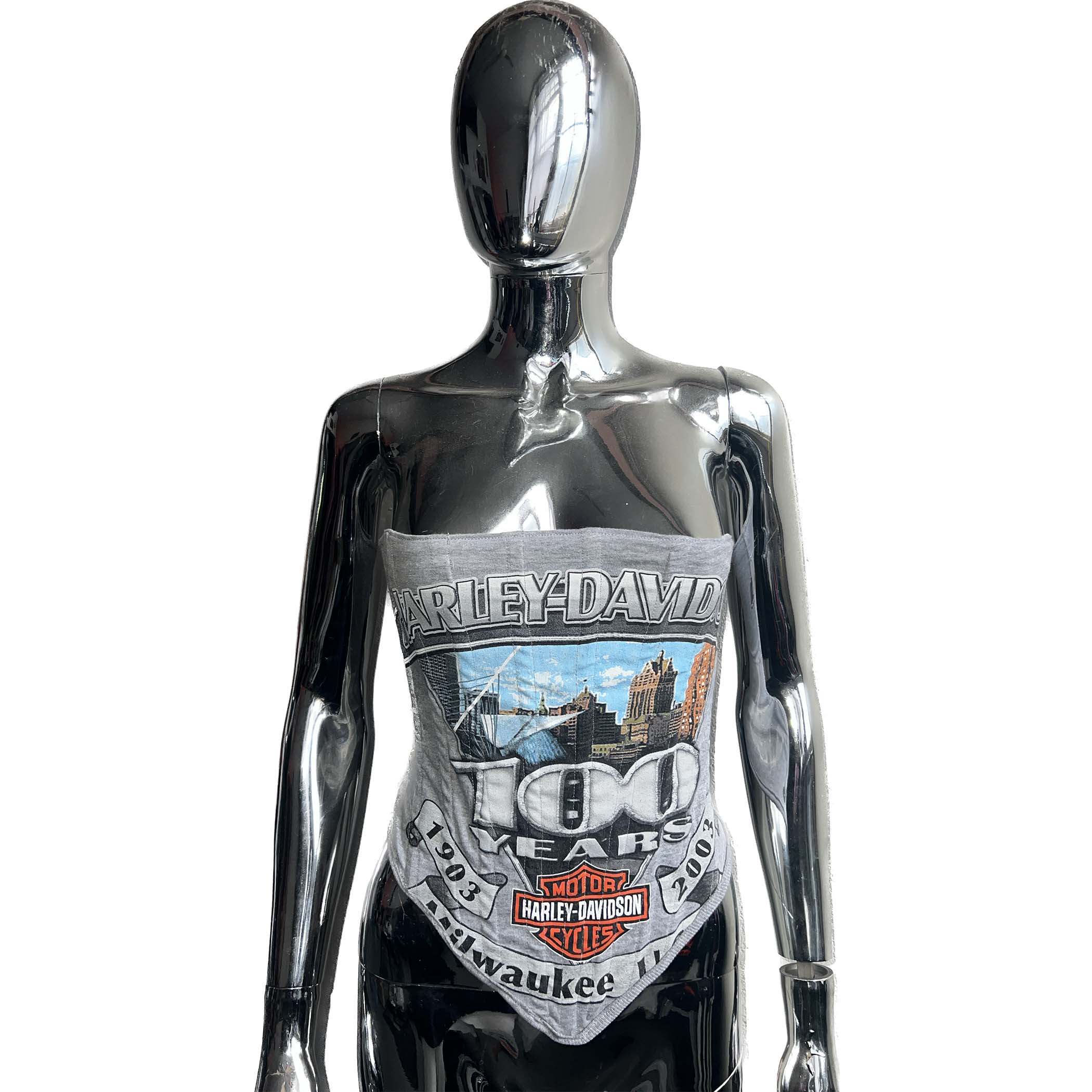 HARLEY DAVIDSON CORSET TOP