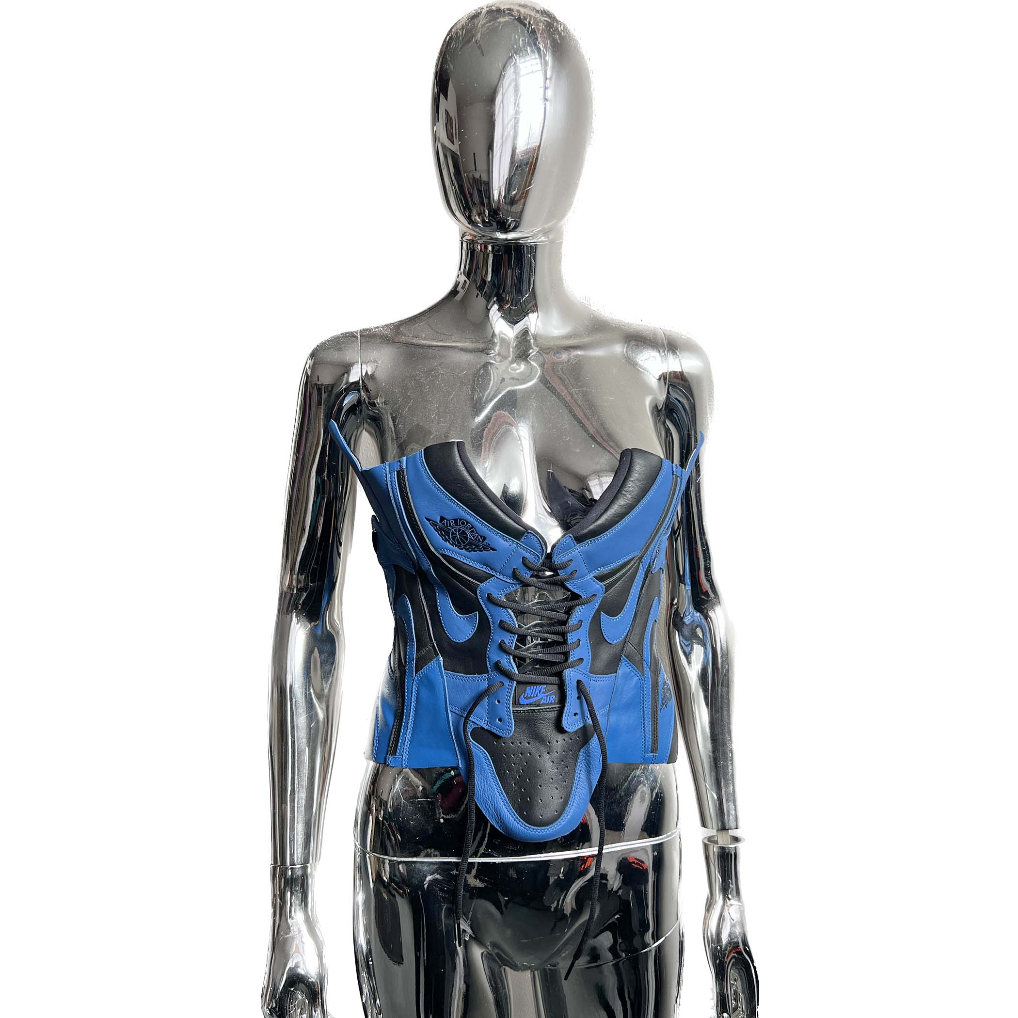 AJ-1 x FMG HYPER BLUE SNEAKER CORSET