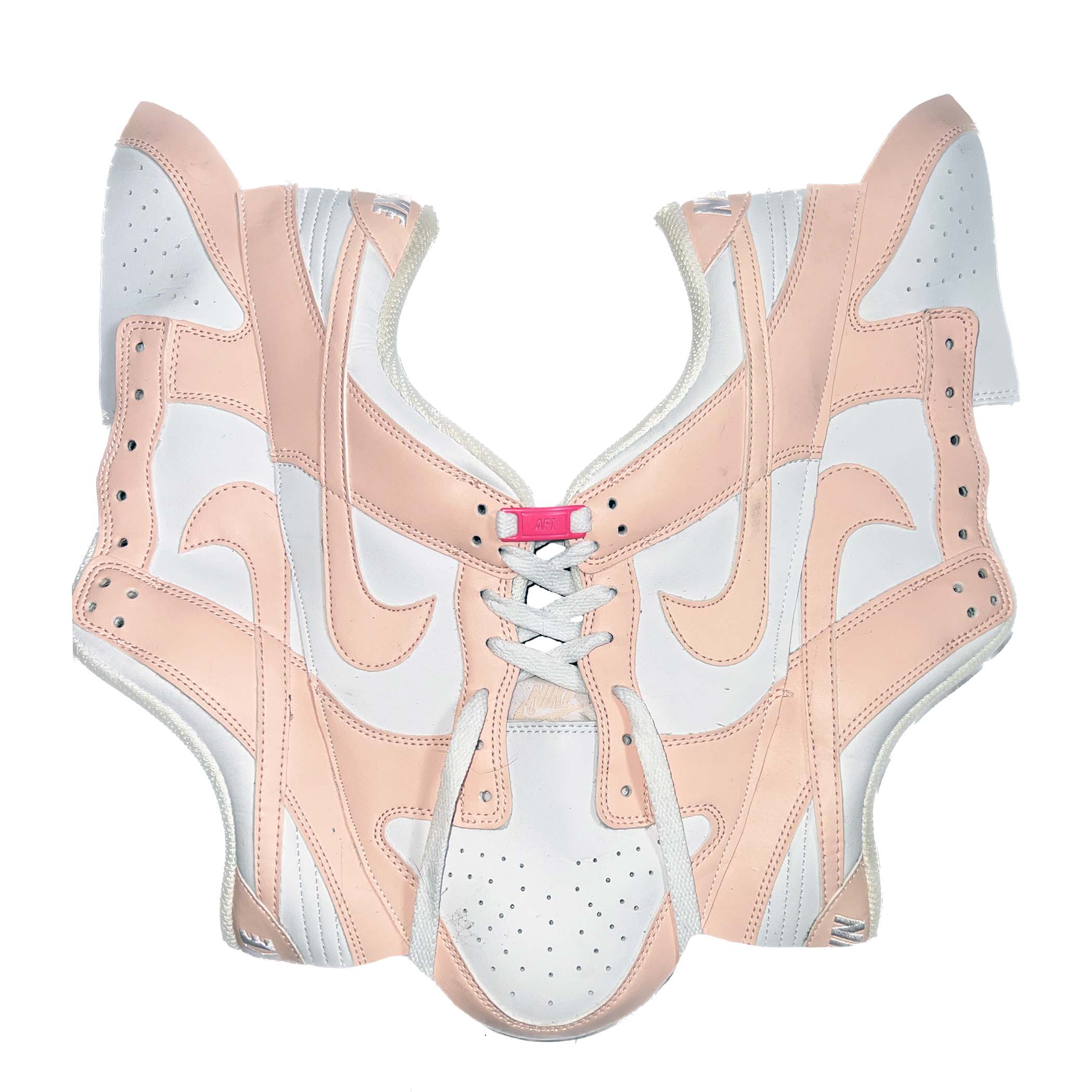 AF-1 x FMG PEACHY PINK SNEAKER CORSET
