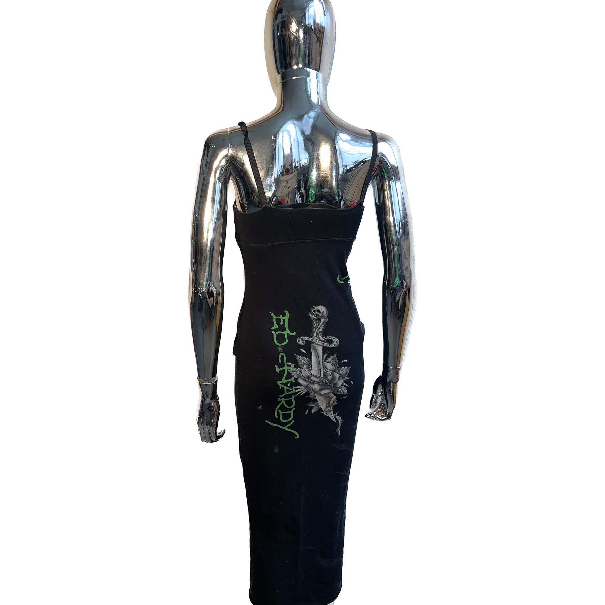 ed hardy maxi dress ED HARDY DRESS – FRISKMEGOOD
