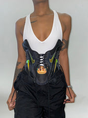 FRISKMEGOOD HOLOGRAM SNEAKER CORSET