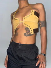 FRISKMEGOOD T!MBERL@ND BRA TOP