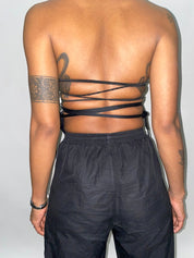 FRISKMEGOOD PERFORATED UNIVERSITY GOLD AJ-1 SNEAKER TOP