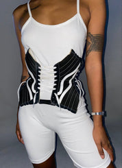 FRISKMEGOOD UPCYCLED OFF THE WALL CORSET