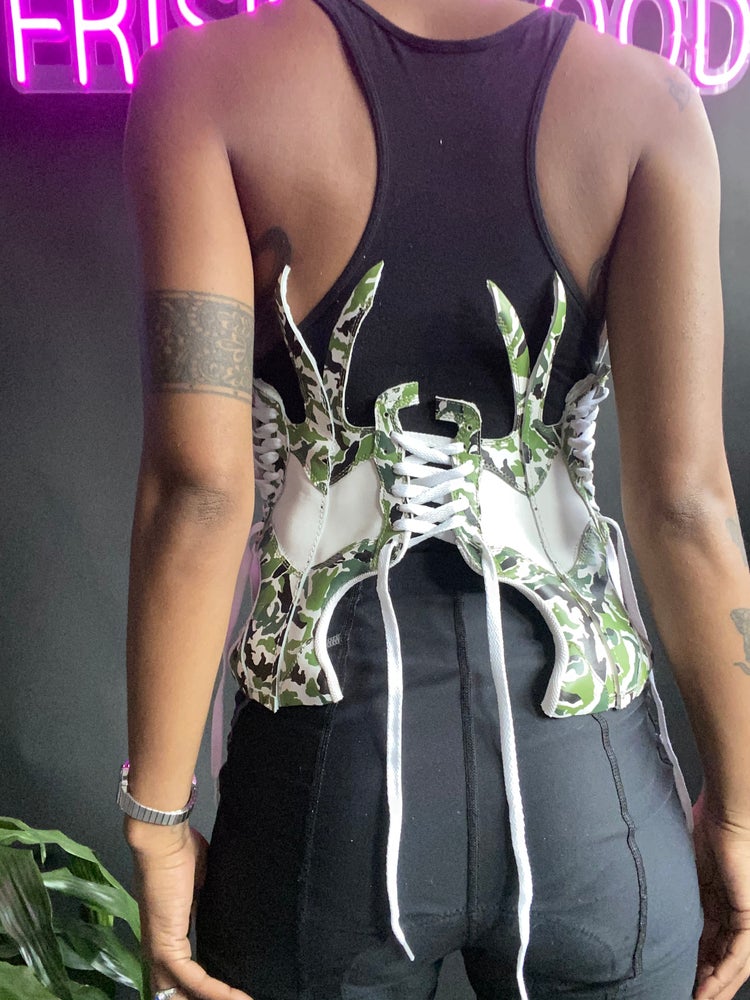 FRISKMEGOOD ARMY BRAT SNEAKER CORSET