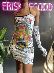 FRISKMEGOOD UPCYCLED ED HOTTIE DRESS