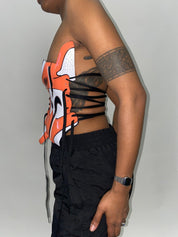 FRISKMEGOOD AJ-1 ORANGE CRUSH SNEAKER CORSET