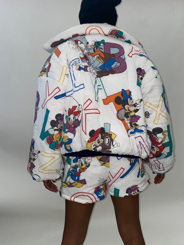 FRISKMEGOOD HEY MICKEY CLUBHOUSE PUFFER SET