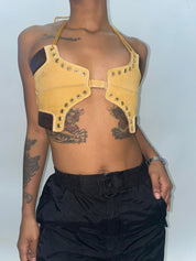 FRISKMEGOOD T!MBERL@ND BRA TOP