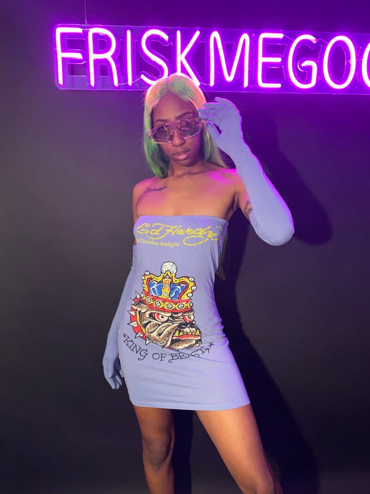 FRISKMEGOOD ED HOTTIE KING OF THE BEAST DRESS