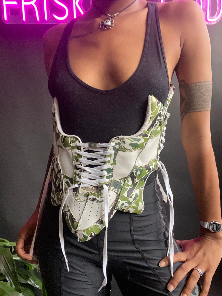 FRISKMEGOOD ARMY BRAT SNEAKER CORSET
