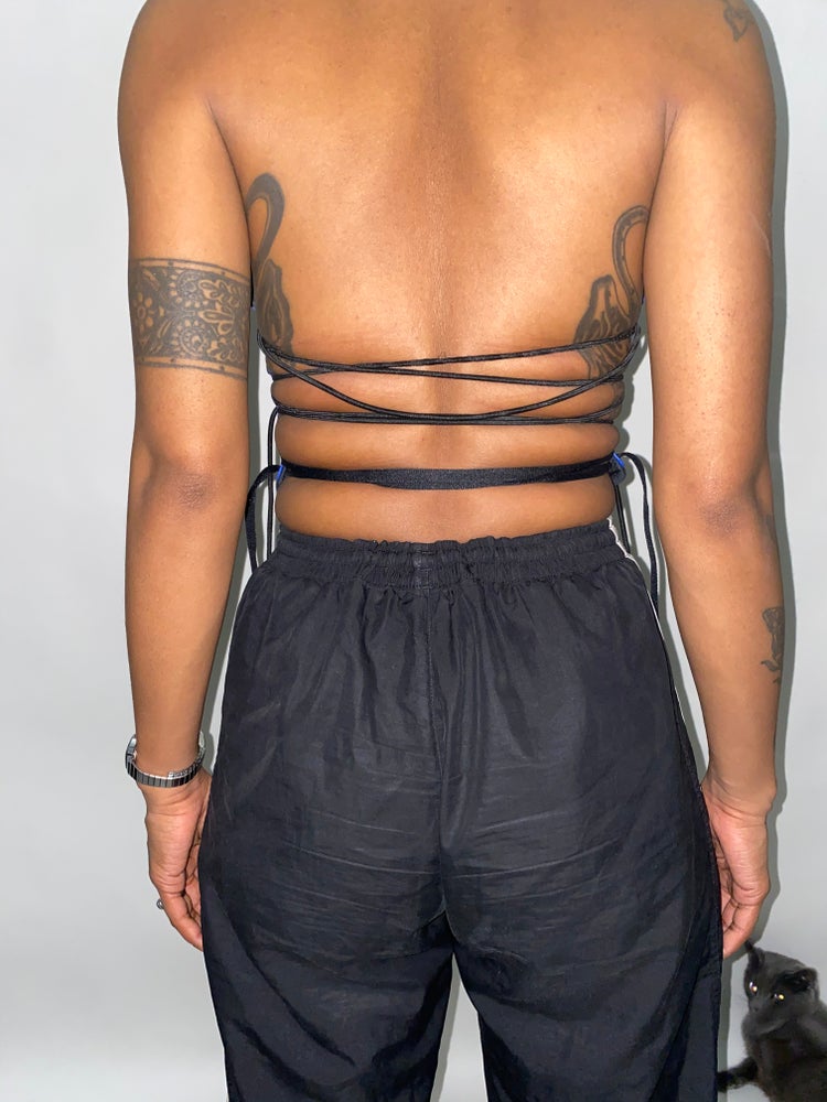 FRISKMEGOOD AJ-1 SIGNAL BLUE SNEAKER TOP