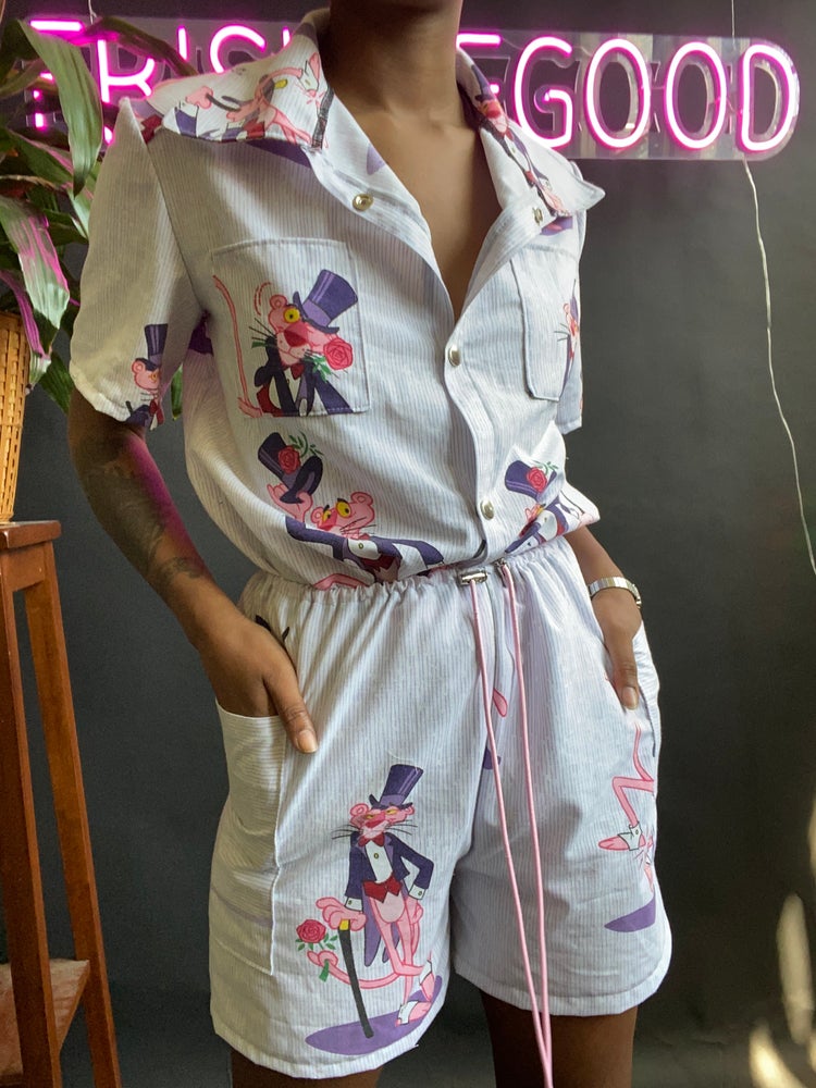 UPCYCLED PINK PATHER SET