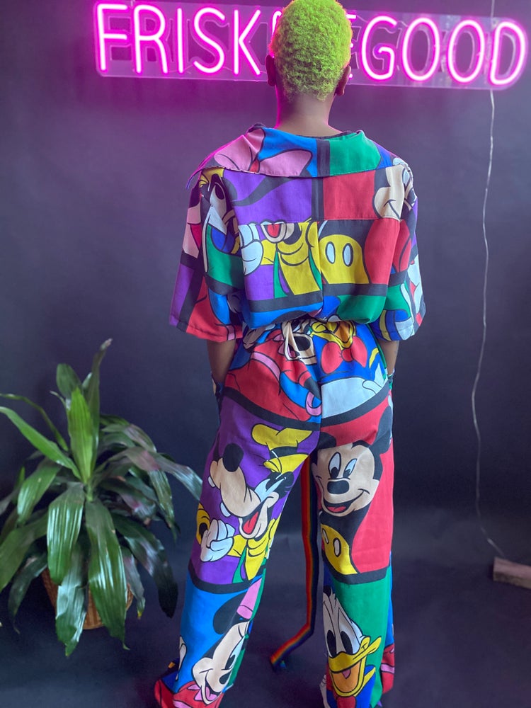 FRISKMEGOOD HEY MICKEY CLUB HOUSE JUMPSUIT