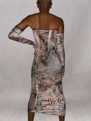 CELESTIAL ROSE DRESS