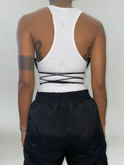 FRISKMEGOOD HOLOGRAM SNEAKER CORSET