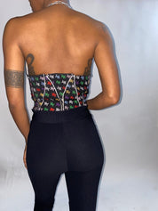 UPCYCLE NEWYORKER BUSTIER