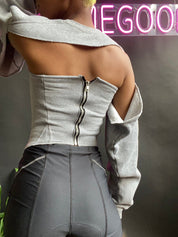 NATIVE EAGLE CORSET TOP