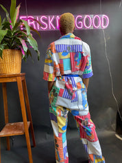 FRISKMEGOOD UPCYCLED HEY MICKEY JUMPSUIT