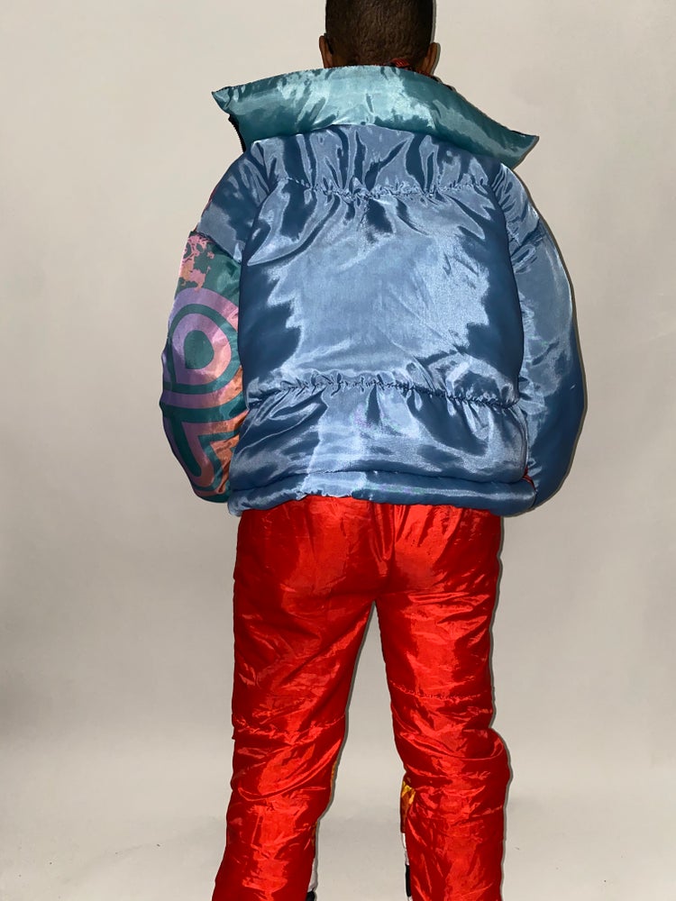 FRISKMEGOOD LIGHTENING MCQUEEN PUFFER SET