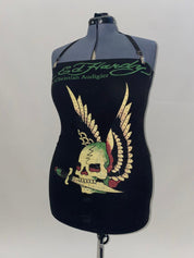 FRISKMEGOOD ED HOTTIE CROSS BONE DRESS