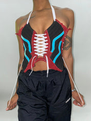 FRISKMEGOOD OFF THE WALL CORSET TOP