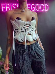 FRISKMEGOOD HIGH TOP CHUCKS SNEAKER CORSET