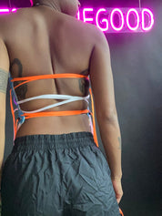 FRISKMEGOOD AJ-1 X 0FF WHIT£ SNEAKER CORSET