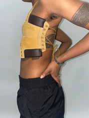 FRISKMEGOOD T!MBERL@ND BRA TOP