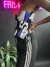 FRISKMEGOOD AJ-1 SNEAKER CORSET (BLUE)