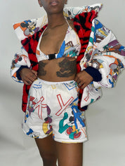 FRISKMEGOOD HEY MICKEY CLUBHOUSE PUFFER SET