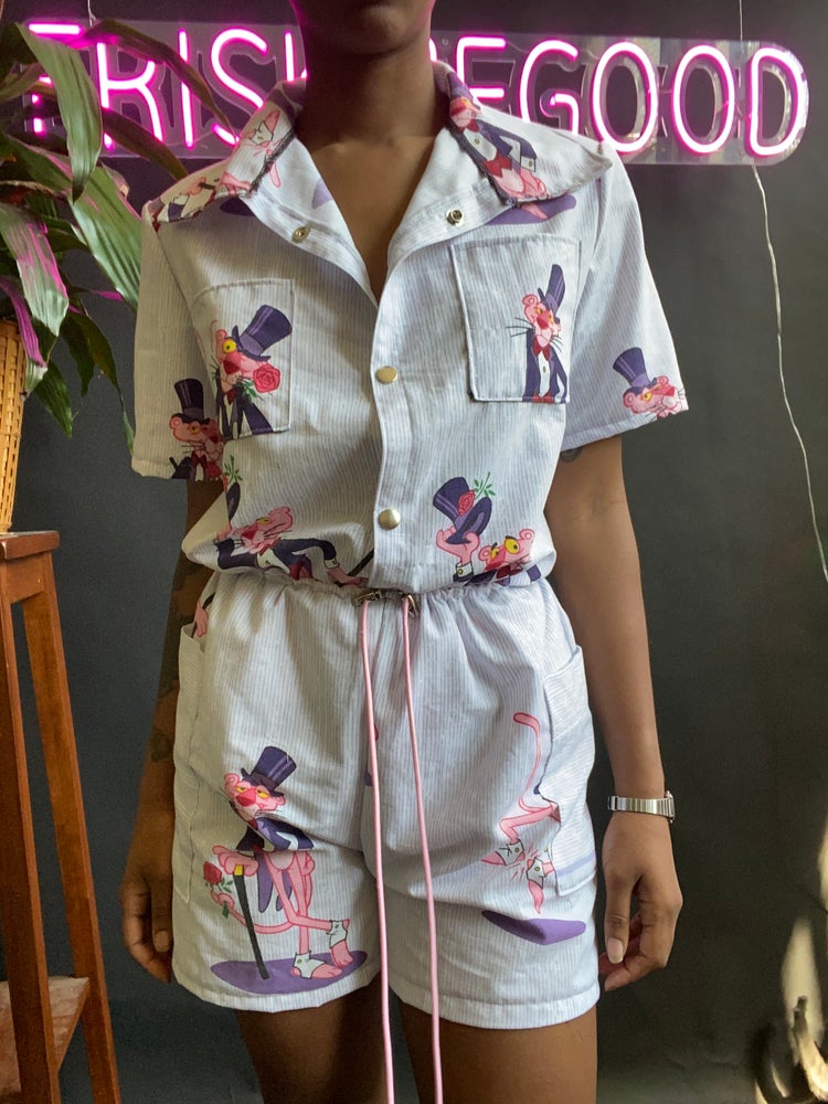 UPCYCLED PINK PATHER SET