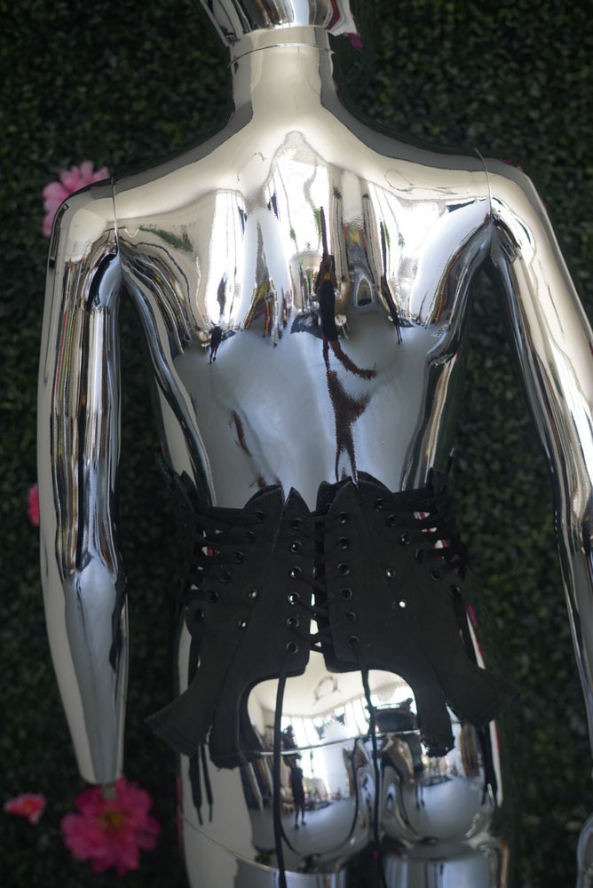 FRISKMEGOOD FLOWER POWER X CHUCKS SNEAKER CORSET