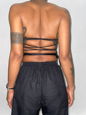 FRISKMEGOOD AJ-1 WHITE + BLACK SNEAKER TOP