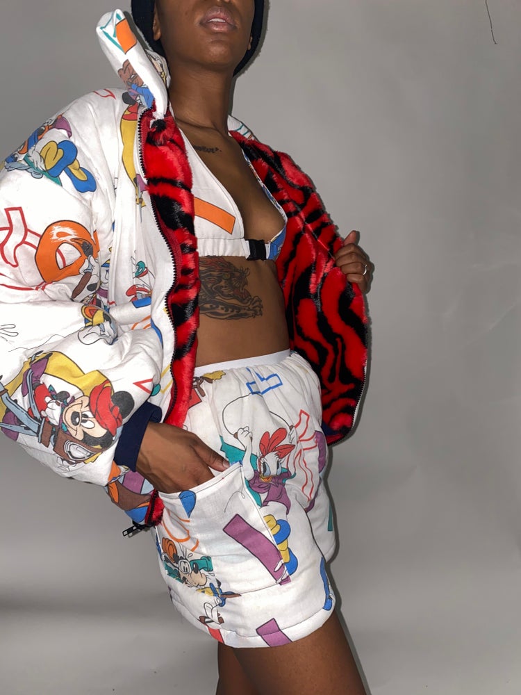 FRISKMEGOOD HEY MICKEY CLUBHOUSE PUFFER SET