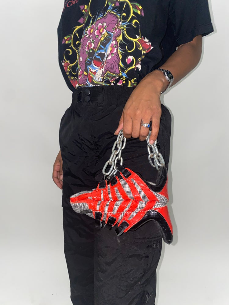 JEFFERY CAMPBELL SNEAKER CLUTCH