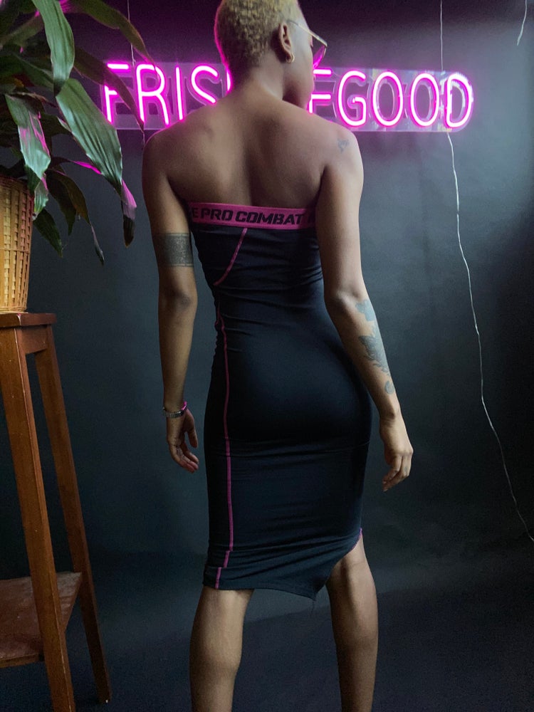 FRISKMEGOOD UPCYCLED COMBAT DRESS