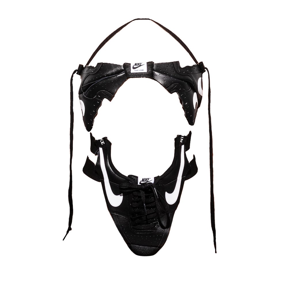 FRISKMEGOOD COURT VISION BIKINI [BLACK + WHITE]