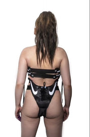 FRISKMEGOOD COURT VISION BIKINI [BLACK + WHITE]