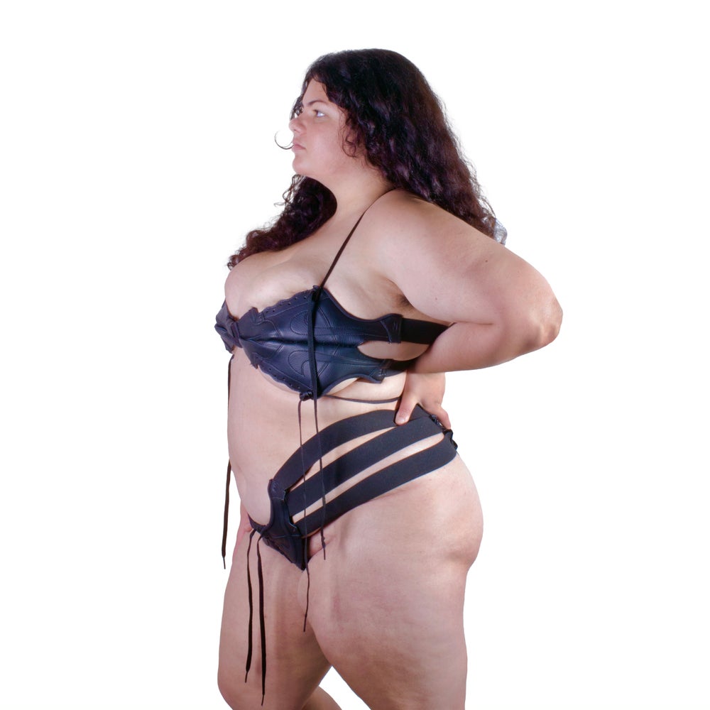 FRISKMEGOOD COURT VISION BIKINI [BLACK]