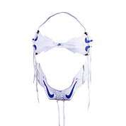 FRISKMEGOOD COURT VISION BIKINI [BLUE+WHITE]