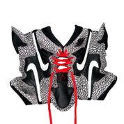 AJ-1 X FMG BLVCK ELEPHANT SNEAKER CORSET