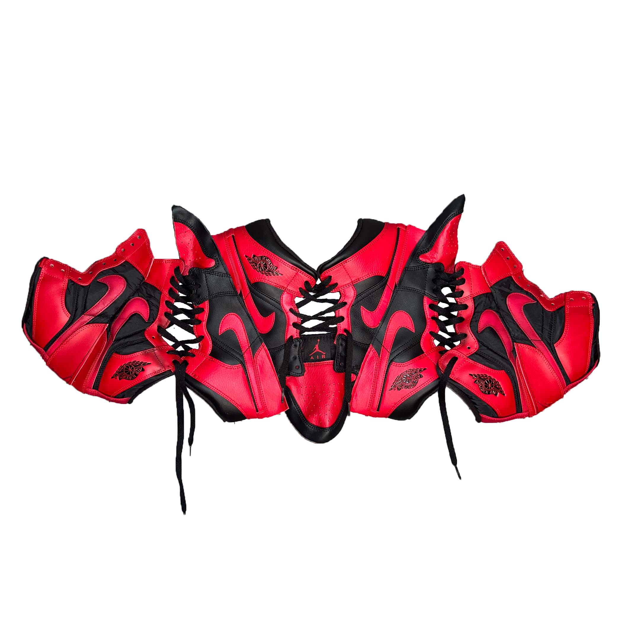 AJ-1 x FMG SIREN RED SNEAKER CORSET