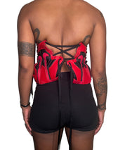 AJ-1 x FMG SIREN RED SNEAKER CORSET