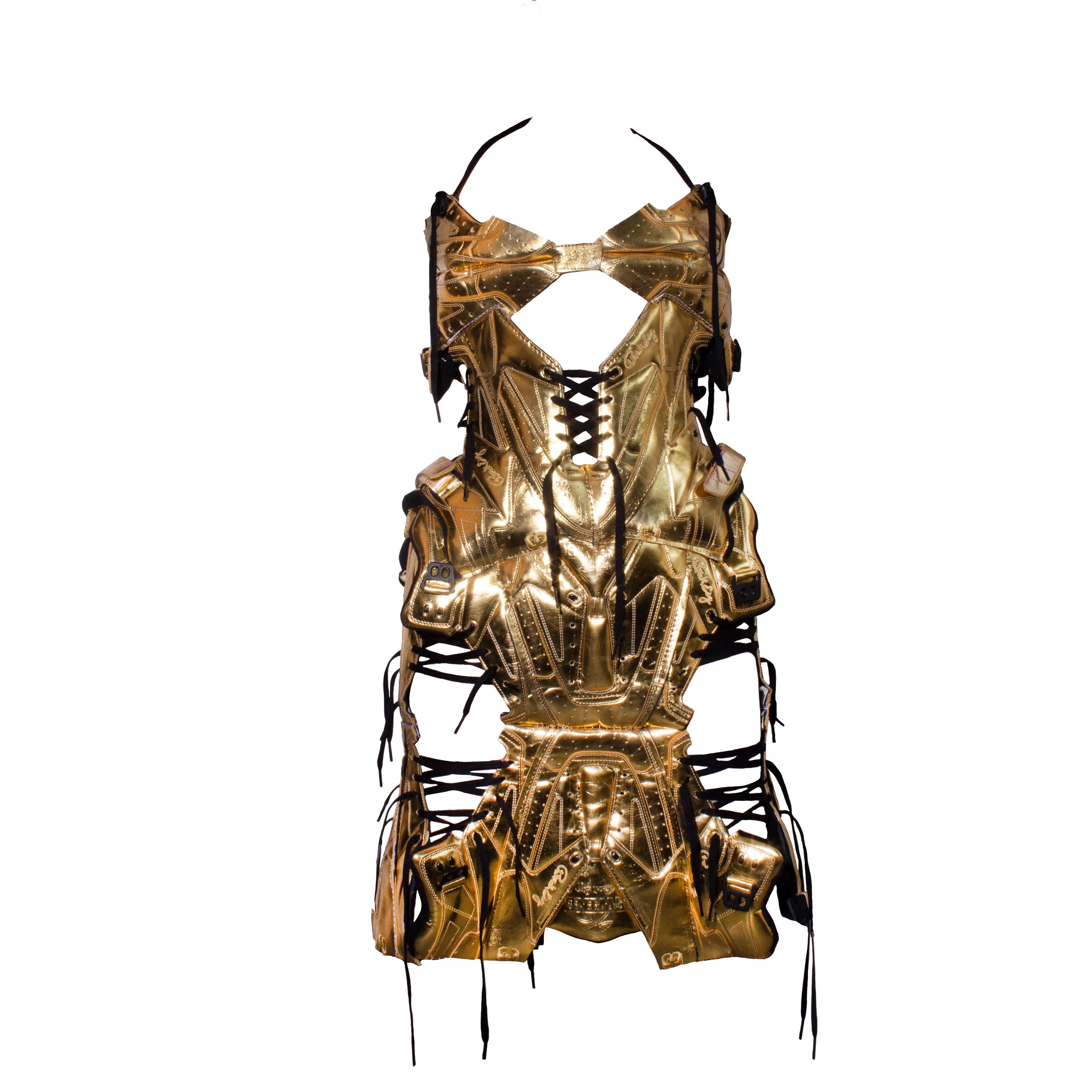 PATRICK EWING SNEAKER DRESS [GOLD]