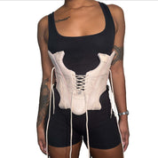 AF-1 x FMG PALE PINK SNEAKER CORSET