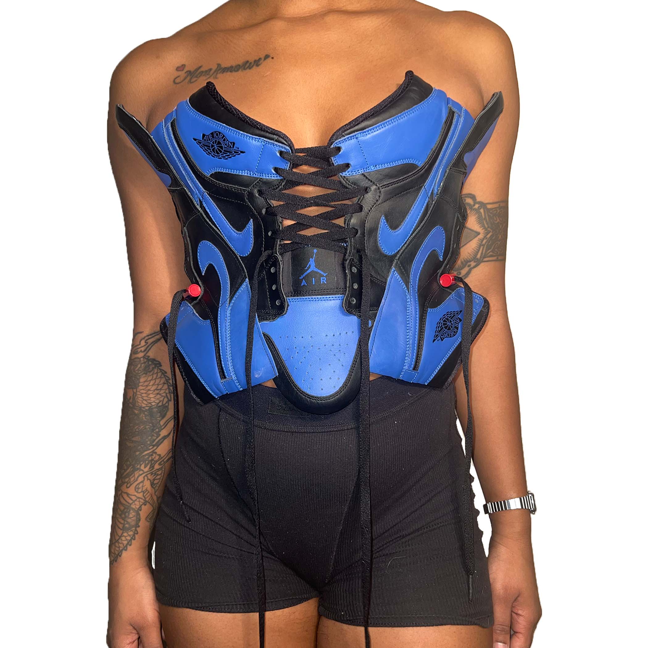 AJ-1 x FMG HYPER BLUE SNEAKER CORSET