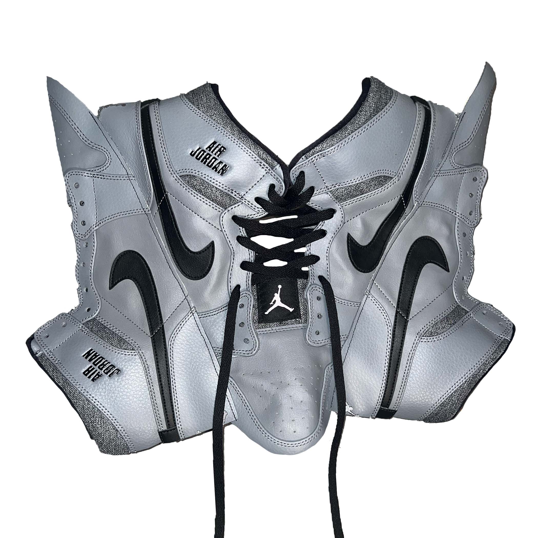AJ-1 x FMG ROYAL SMOKEY GREY SNEAKER CORSET